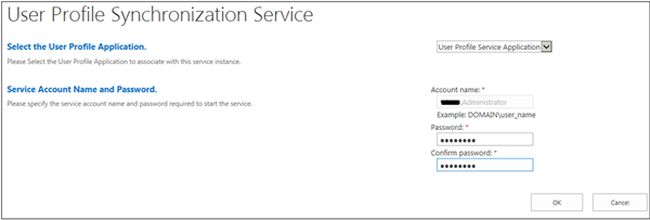 select user profile application